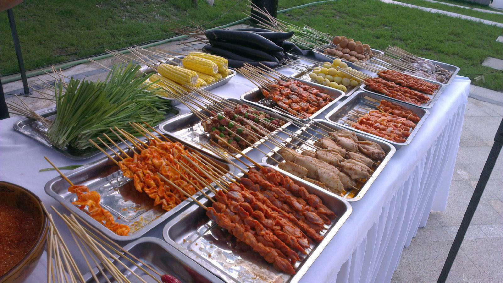 bbq烧烤,篝火晚会